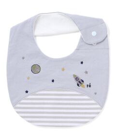 fillot de bebe reduction / フィヨ デュ ベベ ルダクティオン スタイ・ビブ | 【お揃い】天竺宇宙モチーフ刺しゅうスタイ(70~80cm)