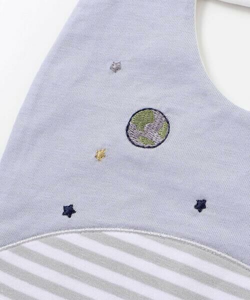 fillot de bebe reduction / フィヨ デュ ベベ ルダクティオン スタイ・ビブ | 【お揃い】天竺宇宙モチーフ刺しゅうスタイ(70~80cm) | 詳細4