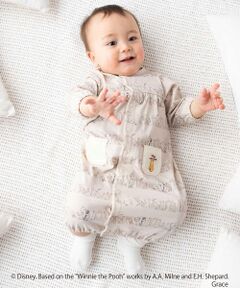 fillot de bebe reduction / フィヨ デュ ベベ ルダクティオン ロンパース | 【お揃い】【クラシックプー】2WAYオール(50~75cm)