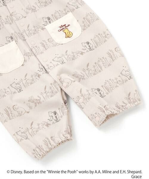 fillot de bebe reduction / フィヨ デュ ベベ ルダクティオン ロンパース | 【お揃い】【クラシックプー】2WAYオール(50~75cm) | 詳細12