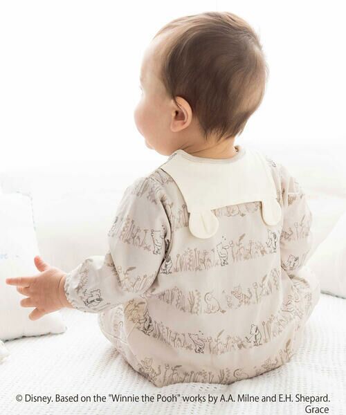 fillot de bebe reduction / フィヨ デュ ベベ ルダクティオン ロンパース | 【お揃い】【クラシックプー】2WAYオール(50~75cm) | 詳細2