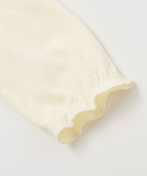 fillot de bebe reduction / フィヨ デュ ベベ ルダクティオン ロンパース | 【お揃い】オーガンジー花柄プリントスカート付き長袖カバーオール(70~80cm) | 詳細8