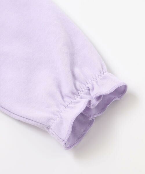 fillot de bebe reduction / フィヨ デュ ベベ ルダクティオン ロンパース | 【お揃い】オーガンジー花柄プリント長袖2WAYオール(50~75cm) | 詳細11