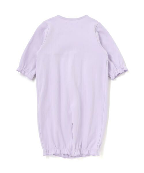 fillot de bebe reduction / フィヨ デュ ベベ ルダクティオン ロンパース | 【お揃い】オーガンジー花柄プリント長袖2WAYオール(50~75cm) | 詳細7