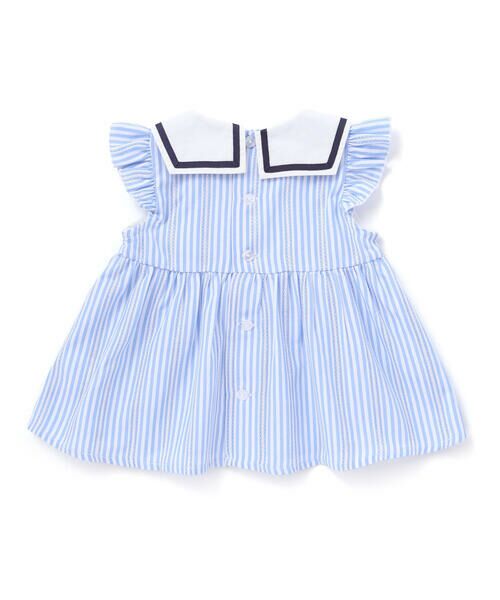 fillot de bebe reduction / フィヨ デュ ベベ ルダクティオン ベビー・キッズウエア | ドビーストライプマリンブラウスベビー(60~90cm) | 詳細5