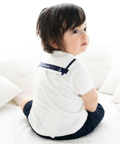 fillot de bebe reduction / フィヨ デュ ベベ ルダクティオン ベビー・キッズウエア | 【お揃い】天竺マリンブラウスベビー(70~90cm) | 詳細3