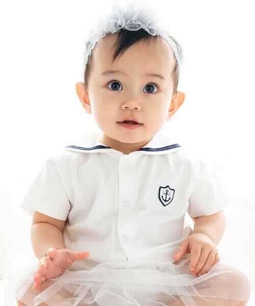 fillot de bebe reduction / フィヨ デュ ベベ ルダクティオン ベビー・キッズウエア | 【お揃い】天竺マリンブラウスベビー(70~90cm) | 詳細4