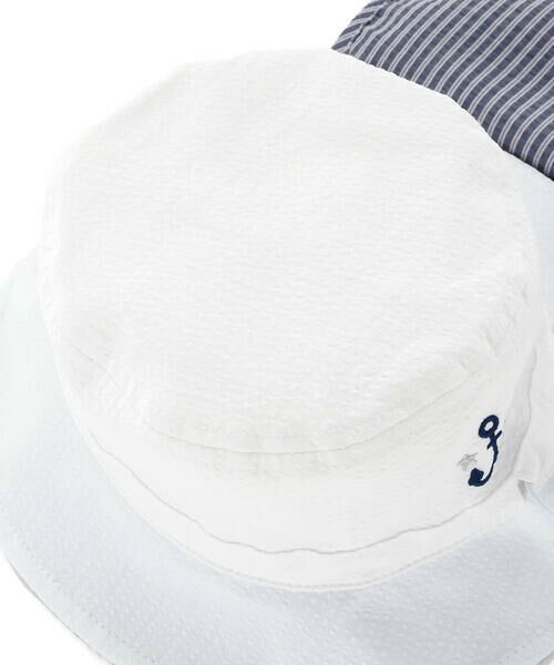 fillot de bebe reduction / フィヨ デュ ベベ ルダクティオン ベビー・キッズグッズ | 【UVカット】サッカーマリンハットベビー(44~50cm) | 詳細10