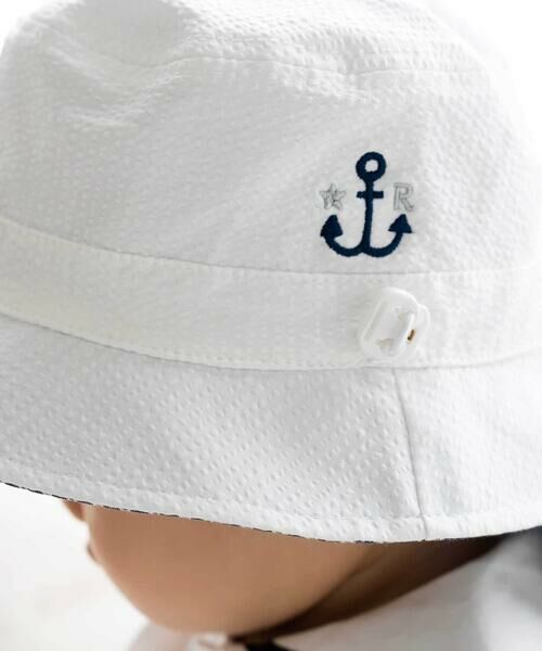 fillot de bebe reduction / フィヨ デュ ベベ ルダクティオン ベビー・キッズグッズ | 【UVカット】サッカーマリンハットベビー(44~50cm) | 詳細3