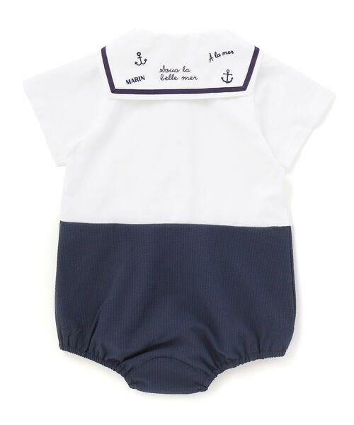 fillot de bebe reduction / フィヨ デュ ベベ ルダクティオン ロンパース | 【お揃い】天竺マリンボディミニベビー(70~80cm) | 詳細4