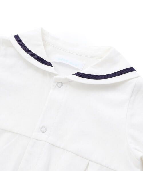 fillot de bebe reduction / フィヨ デュ ベベ ルダクティオン ロンパース | 【お揃い】天竺セーラーネクタイ付き2WAYオールベビー(50~75cm) | 詳細10