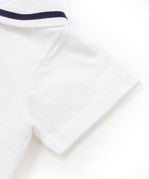 fillot de bebe reduction / フィヨ デュ ベベ ルダクティオン ロンパース | 【お揃い】天竺セーラーネクタイ付き2WAYオールベビー(50~75cm) | 詳細14