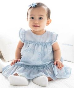 fillot de bebe reduction / フィヨ デュ ベベ ルダクティオン ベビー・キッズウエア | 綿フリルレースブルマ付きワンピースベビー(70~90cm)