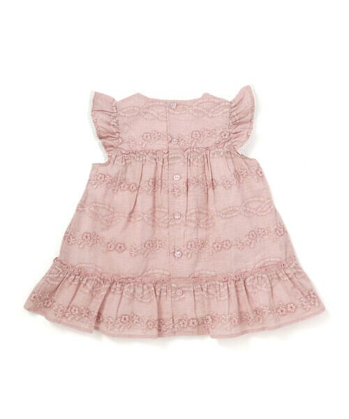 fillot de bebe reduction / フィヨ デュ ベベ ルダクティオン ベビー・キッズウエア | 綿フリルレースブルマ付きワンピースベビー(70~90cm) | 詳細4