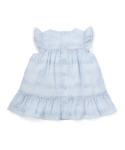 fillot de bebe reduction / フィヨ デュ ベベ ルダクティオン ベビー・キッズウエア | 綿フリルレースブルマ付きワンピースベビー(70~90cm) | 詳細10