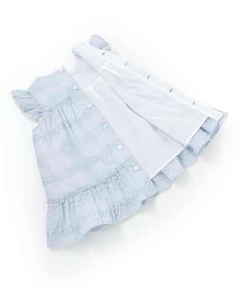 fillot de bebe reduction / フィヨ デュ ベベ ルダクティオン ベビー・キッズウエア | 綿フリルレースブルマ付きワンピースベビー(70~90cm) | 詳細16