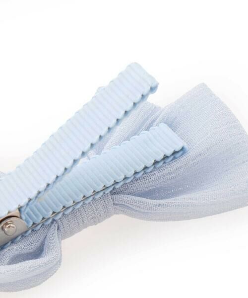 fillot de bebe reduction / フィヨ デュ ベベ ルダクティオン ベビー・キッズグッズ | ラメシフォンリボンヘアクリップベビー | 詳細11