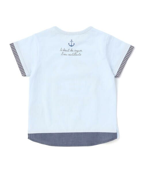 fillot de bebe reduction / フィヨ デュ ベベ ルダクティオン ベビー・キッズウエア | 【お揃い】天竺海の仲間たちTシャツベビー(70~90cm) | 詳細5