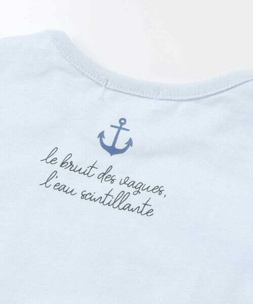 fillot de bebe reduction / フィヨ デュ ベベ ルダクティオン ベビー・キッズウエア | 【お揃い】天竺海の仲間たちTシャツベビー(70~90cm) | 詳細7