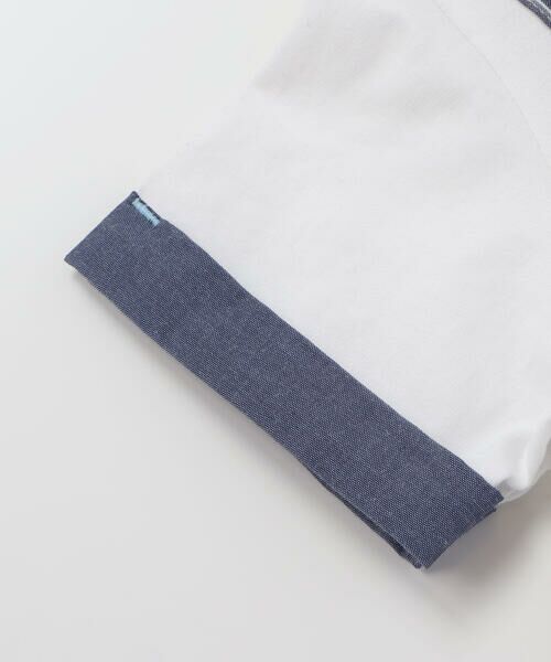 fillot de bebe reduction / フィヨ デュ ベベ ルダクティオン ロンパース | 【お揃い】ストライプ重ね着カバーオールベビー(70~80cm) | 詳細11