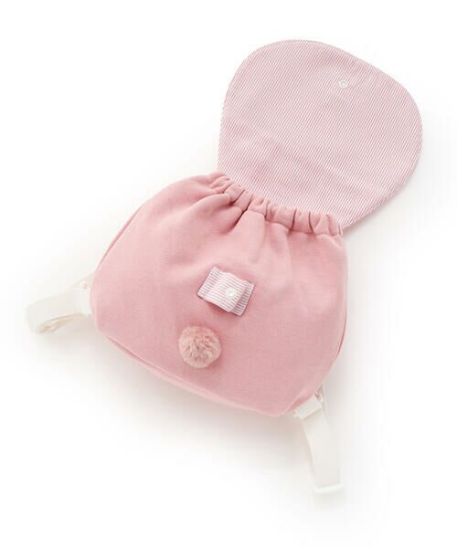 fillot de bebe reduction / フィヨ デュ ベベ ルダクティオン ベビー・キッズグッズ | ミニ裏毛ポンポン付きリュックベビー | 詳細8