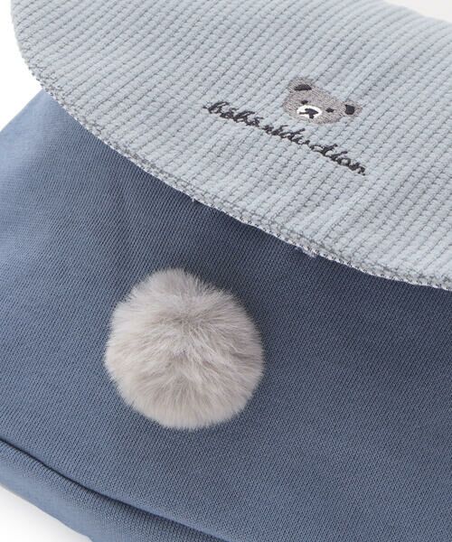 fillot de bebe reduction / フィヨ デュ ベベ ルダクティオン ベビー・キッズグッズ | ミニ裏毛ポンポン付きリュックベビー | 詳細16