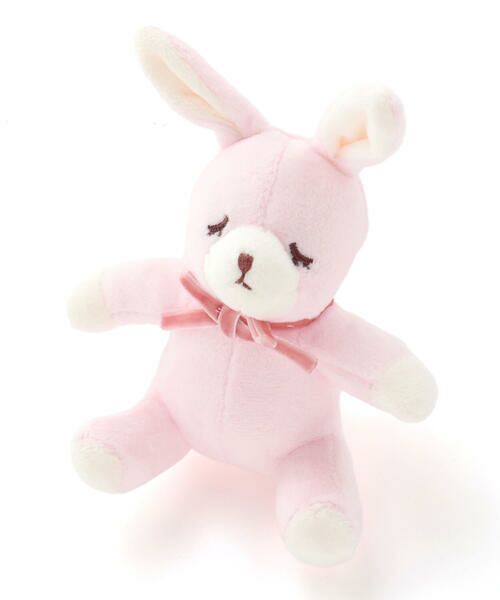 fillot de bebe reduction / フィヨ デュ ベベ ルダクティオン ベビー・キッズグッズ | ベロアクマウサギガラガラベビー（ピンク）