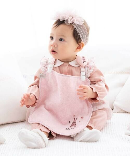 fillot de bebe reduction / フィヨ デュ ベベ ルダクティオン ベビー・キッズグッズ | 【お揃い】モチーフ刺しゅうパイルハンカチ | 詳細1
