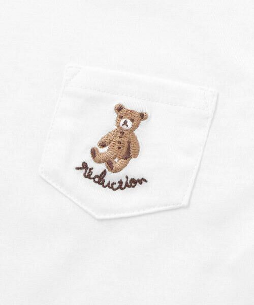 fillot de bebe reduction / フィヨ デュ ベベ ルダクティオン ベビー・キッズウエア | ルウちゃん刺しゅう半袖Tシャツベビー(70~90cm) | 詳細7