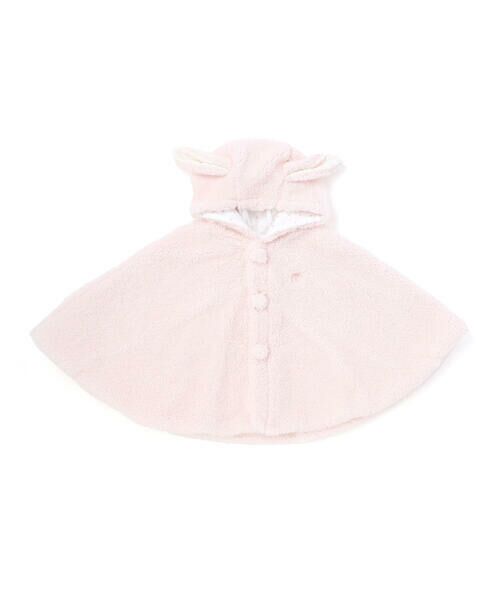 fillot de bebe reduction / フィヨ デュ ベベ ルダクティオン ベビー・キッズウエア | 【お揃い】モコモコ耳付きフードボアマントベビー(50~90cm) | 詳細8