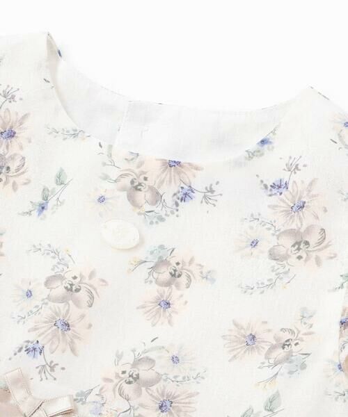 fillot de bebe reduction / フィヨ デュ ベベ ルダクティオン ベビー・キッズウエア | 【お揃い】シフォンフラワーチュールチュニックベビー(70~90cm) | 詳細4