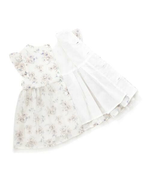 fillot de bebe reduction / フィヨ デュ ベベ ルダクティオン ベビー・キッズウエア | 【お揃い】シフォンフラワーチュールチュニックベビー(70~90cm) | 詳細8