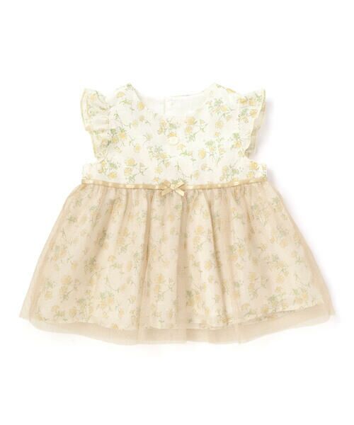 fillot de bebe reduction / フィヨ デュ ベベ ルダクティオン ベビー・キッズウエア | 【お揃い】シフォンフラワーチュールチュニックベビー(70~90cm) | 詳細21