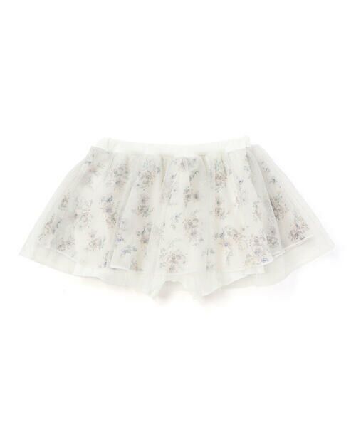 fillot de bebe reduction / フィヨ デュ ベベ ルダクティオン ベビー・キッズウエア | 【お揃い】シフォンフラワーチュールスカートブルマ ベビー(60~90cm) | 詳細2