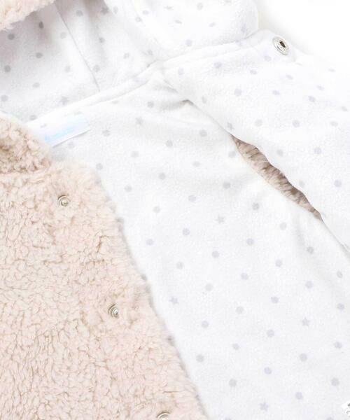 fillot de bebe reduction / フィヨ デュ ベベ ルダクティオン ベビー・キッズウエア | 【お揃い】モコモコボア耳付きベストベビー(60~90cm) | 詳細22