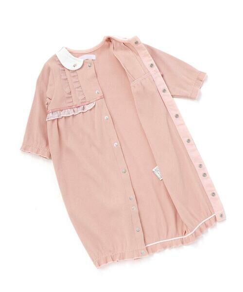 fillot de bebe reduction / フィヨ デュ ベベ ルダクティオン ロンパース | テレコフリル レイヤード2wayカバーオールベビー(50~75cm) | 詳細9