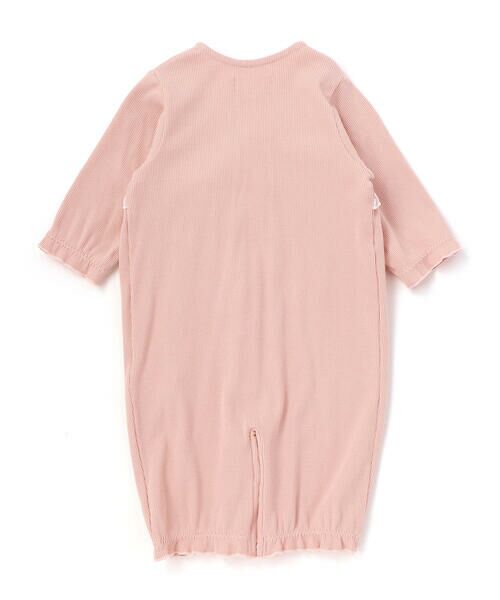 fillot de bebe reduction / フィヨ デュ ベベ ルダクティオン ロンパース | テレコフリル レイヤード2wayカバーオールベビー(50~75cm) | 詳細2