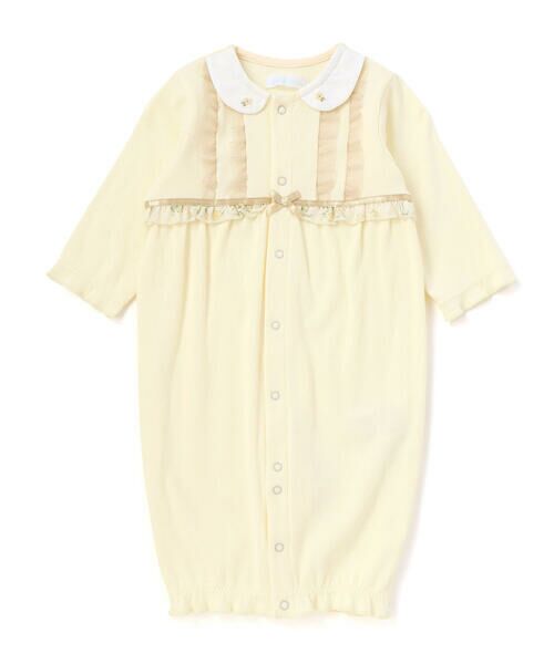 fillot de bebe reduction / フィヨ デュ ベベ ルダクティオン ロンパース | テレコフリル レイヤード2wayカバーオールベビー(50~75cm) | 詳細14