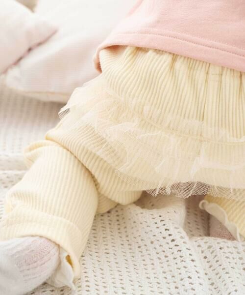 fillot de bebe reduction / フィヨ デュ ベベ ルダクティオン ベビー・キッズウエア | ウサギパッチトレーナー&パンツセット(70~90cm) | 詳細3