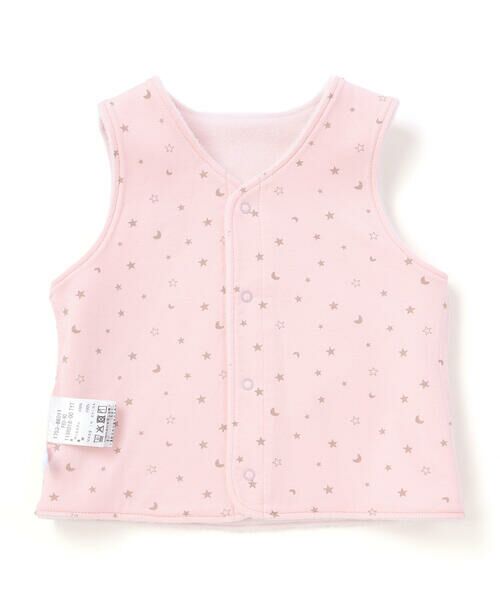 fillot de bebe reduction / フィヨ デュ ベベ ルダクティオン ベビー・キッズウエア | リバーシブルフリースベスト(60~90cm) | 詳細9
