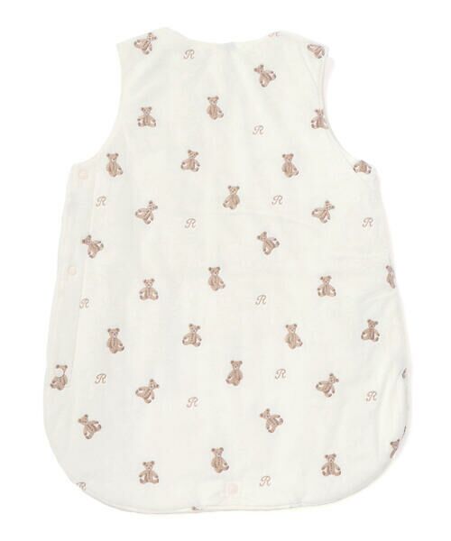 fillot de bebe reduction / フィヨ デュ ベベ ルダクティオン ベビー・キッズグッズ | 【お揃い】マイクロフリースクマ刺しゅうスリーパー(50~90cm) | 詳細3