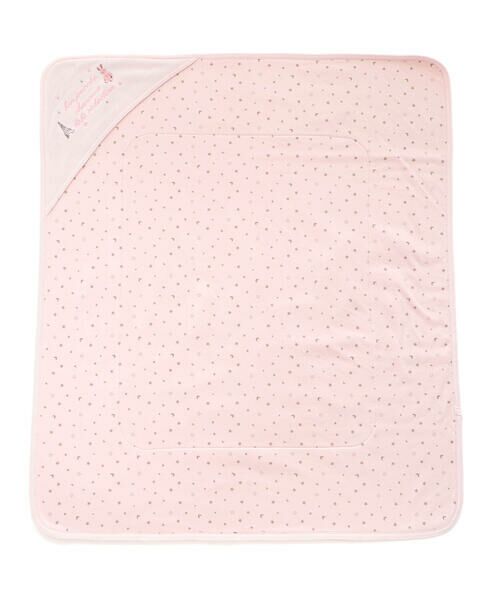 fillot de bebe reduction / フィヨ デュ ベベ ルダクティオン ベビー・キッズグッズ | ルウちゃん＆ティオンちゃん刺しゅうフリースおくるみ | 詳細3