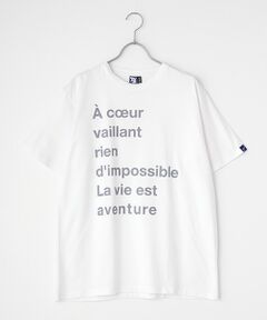 LA VIE EST AVENTURE×FRAPBOIS Tシャツ バックプリント