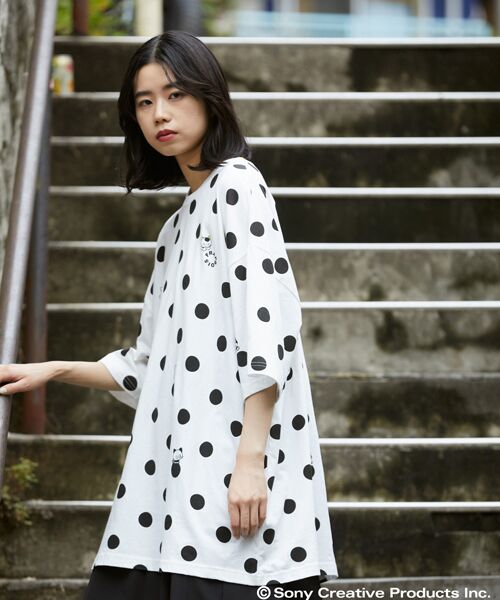 FRAPBOIS / フラボア Tシャツ | BIGドット FRAPBOISｘタマ＆フレンズ | 詳細1