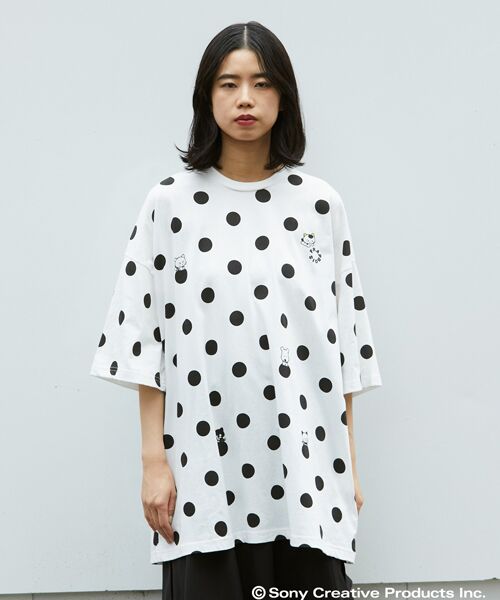 FRAPBOIS / フラボア Tシャツ | BIGドット FRAPBOISｘタマ＆フレンズ | 詳細12