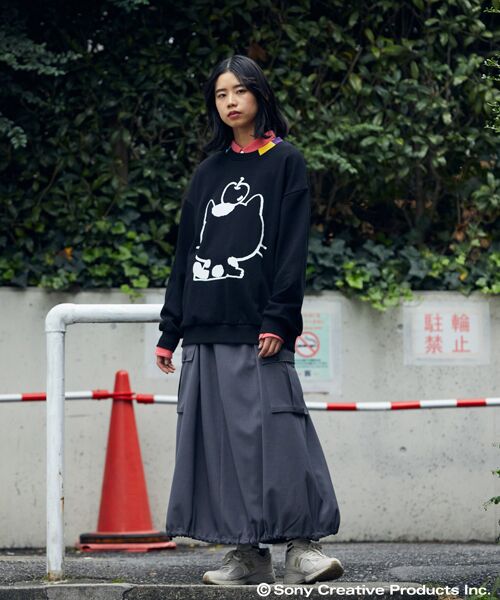 FRAPBOIS / フラボア スウェット | カラーリブスウェット FRAPBOISｘタマ＆フレンズ | 詳細2