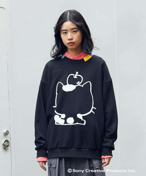 FRAPBOIS / フラボア スウェット | カラーリブスウェット FRAPBOISｘタマ＆フレンズ | 詳細5