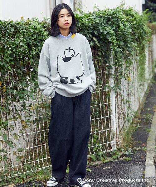 FRAPBOIS / フラボア スウェット | カラーリブスウェット FRAPBOISｘタマ＆フレンズ | 詳細11