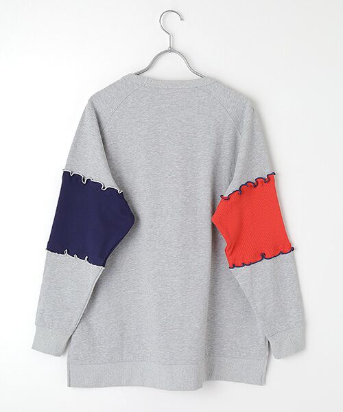 FRAPBOIS / フラボア スウェット | メローパネル プルオーバー | 詳細1