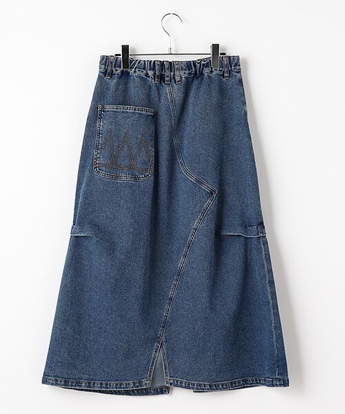 FRAPBOIS / フラボア ロング・マキシ丈スカート | カーブデニム２ スカート | 詳細2